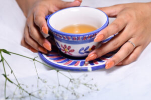 ナチュラルオレンジネイル