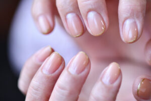 ナチュラルオレンジネイル